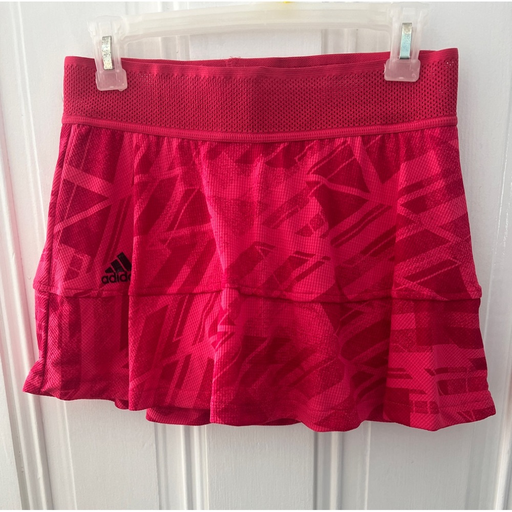 NEW RED Adidas Tennis Match  🎾 Skirt  Skort